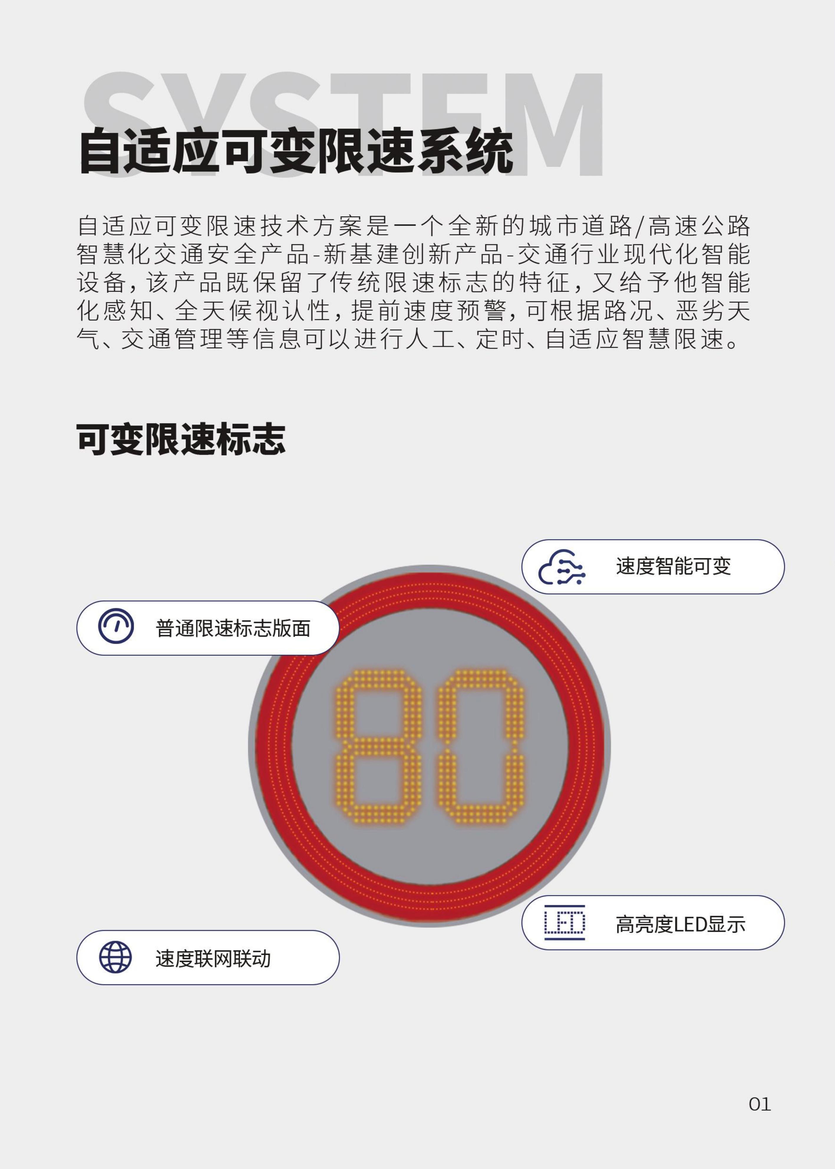 智慧城市自适应可变限速标志技术方案(图2)